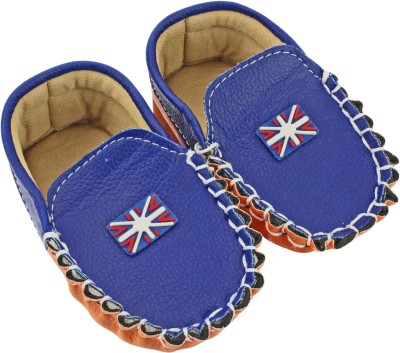 Neska Moda Boys Slip on Loafers(Blue)