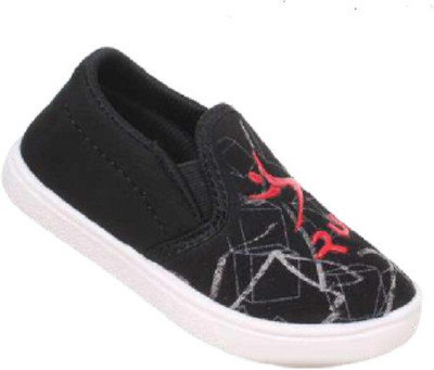 Fitstep Girls Slip on Sneakers(Multicolor, 3 to 3.5 years)