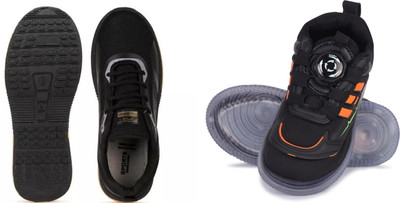 New Oranie Boys Slip on Casual Boots(Black)