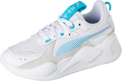 PUMA Boys & Girls Lace Sneakers(White)