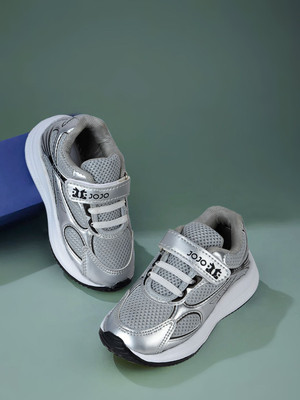 Jojo Shoes Boys & Girls Velcro Walking Shoes(Black, 4-4.5 Years)
