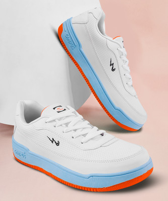 CAMPUS Boys & Girls Lace Sneakers(White, 9 - 10 Years)