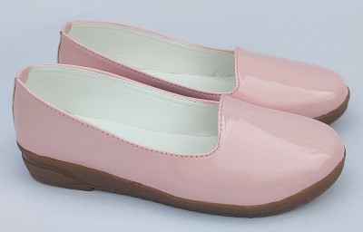 New latest Girls Slip on Ballerinas(Pink)