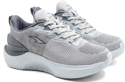 asian Boys Lace Sneakers(Grey, 9-10 Years)