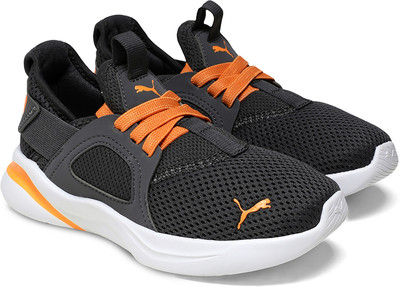 PUMA Boys & Girls Lace Sneakers(Grey, 4 - 5 Years)