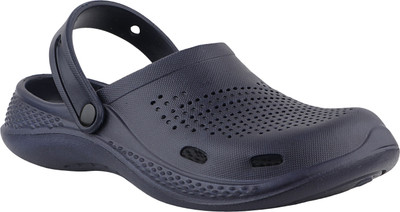 WELCOME Boys & Girls Slip on Clogs(Dark Blue, 8.5-9 Yrs)