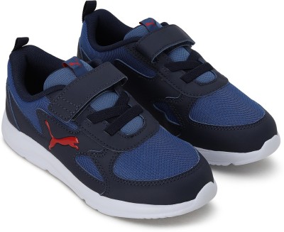 PUMA Boys & Girls Lace Sneakers(Blue)