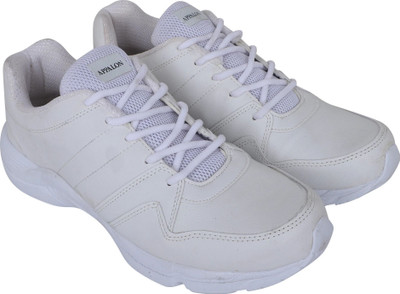 Appalon Boys & Girls Lace Casual Shoes(White, 22 - 24 Years)