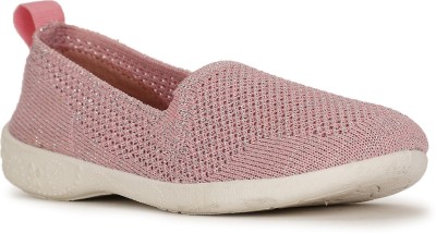 Bubblegummers Girls Slip on Ballerinas(Pink)