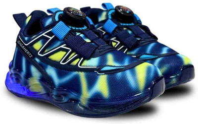 gigahertz Boys & Girls Drawstring Sneakers(Dark Blue, 6-7 Years)