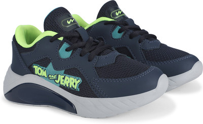 CAMPUS Boys & Girls Lace Walking Shoes(Blue, 4 - 5 Years)