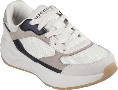 Skechers Boys Lace Sneakers(Beige, 10 to 11 yrs)