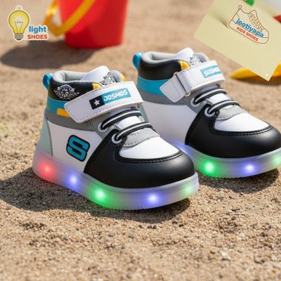 jootiyapa Boys & Girls Lace Sneakers(Green, 18-24-Months)
