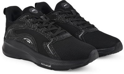 CAMPUS Boys & Girls Lace Running Shoes(Black, 8 - 9 Years)