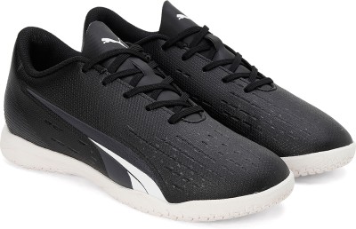 PUMA ULTRA PLAY IT Jr Boys & Girls Lace Football Shoes(Black)