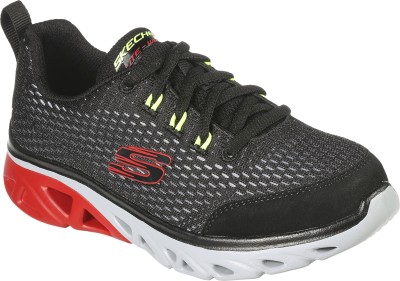 Skechers Boys Lace Sneakers(Black, 8 to 9 yrs)