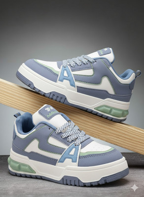 G&D Boys & Girls Lace Sneakers(Blue, 11-12 Years)