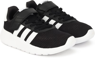 Adidas Kids Boys & Girls Velcro Running Shoes(Black)