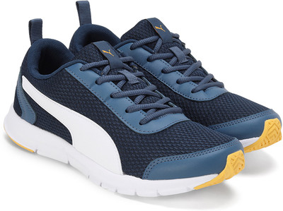 PUMA Boys & Girls Lace Sneakers(Blue, 11-12 Years)