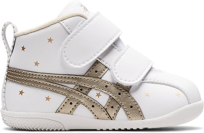 Asics Boys Velcro Running Shoes(Gold, 6 - 9 Months)