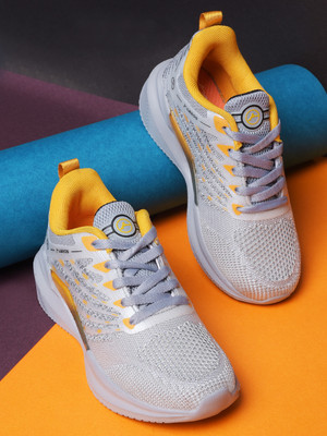Abros Boys & Girls Lace Running Shoes(Grey, 4-4.5Y)
