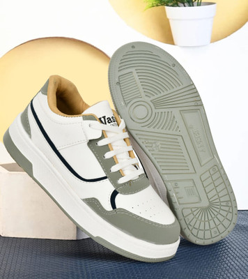 Wasim Enterprises Boys Lace Walking Shoes(Grey)
