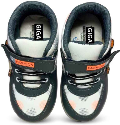 gigahertz Boys & Girls Velcro Sneakers(Grey, 2.5 - 3 years)