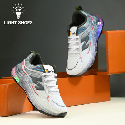 BIRDE Boys & Girls Lace Running Shoes(Multicolor, 4-4.5 YEARS)