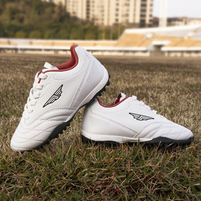 RED TAPE Boys Lace Football Shoes(White, 10 - 11 Years)