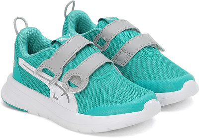 PUMA MAPF1 Evolve PTC V PS Boys & Girls Velcro Sneakers(Green, 16 Years & Above)