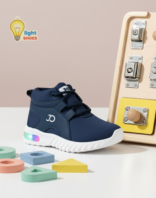 JOSMOS Boys Lace Sneakers(Green, 0-3 Months)