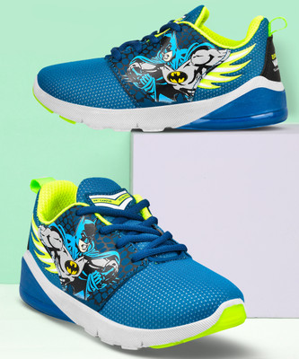 CAMPUS Batman Boys & Girls Lace Running Shoes(Blue, 3 - 4 Years)