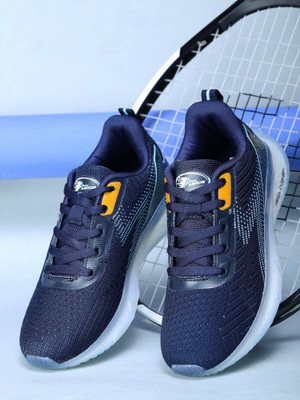 Abros Boys Lace Running Shoes(Blue, 9-10Y)