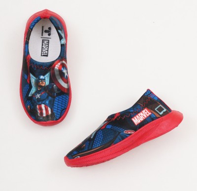 Toothless Avengers Boys Slip on Sneakers(Red, 3-3.5 Years)