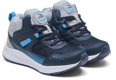 asian Boys Lace Running Shoes(Blue, 10-11 Years)