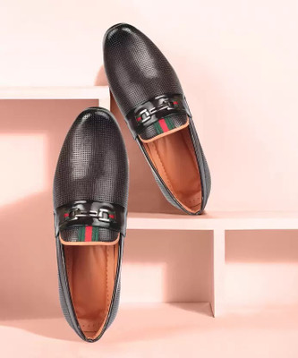 SIYA Boys Slip on Loafers(Brown, 7-7.5 Years)