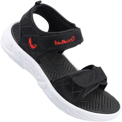 WALKAROO Boys & Girls Velcro Sneakers(Black)