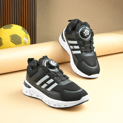 Birde Boys & Girls Slip on Walking Shoes(Black, 7.5-8 YEARS)
