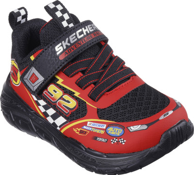 Skechers Boys & Girls Velcro Sneakers(Black, 1)
