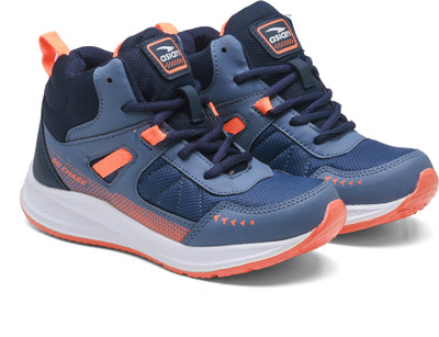 asian Boys Lace Running Shoes(Blue, 9-10 Years)