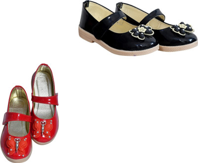New Collection Girls Velcro Casual Boots(Multicolor, 3-3.5 Years)