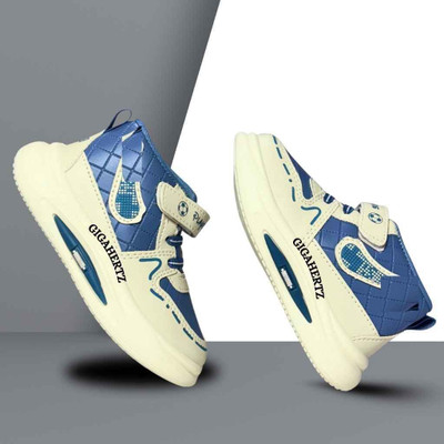 gigahertz Boys & Girls Velcro Sneakers(Dark Blue, 3.5 - 4 years)