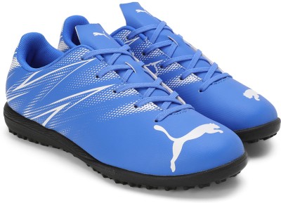 PUMA Boys & Girls Lace Football Shoes(Blue, 9 - 10 Years)