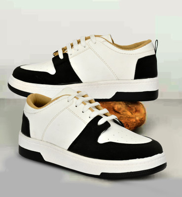 Wasim Enterprises Boys Lace Walking Shoes(White, 9-10 YEARS)