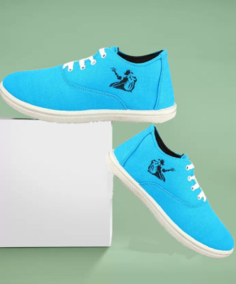 Kzaara Boys Lace Loafers(Light Blue, adult)