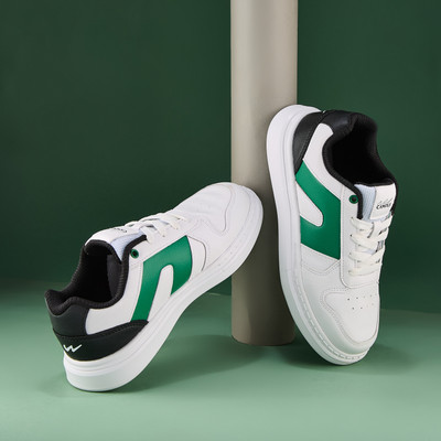 CAMPUS Boys & Girls Lace Sneakers(White, 11 - 12 Years)