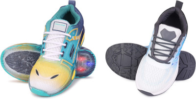 New Oranie Boys Slip on Casual Boots(White)