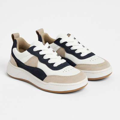 Partner Boys & Girls Lace Sneakers(Beige)