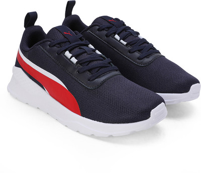 PUMA Boys & Girls Lace Sneakers(Blue, 12-13 Years)