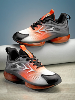 action Boys Lace Running Shoes(Black, 8 - 9 Years)